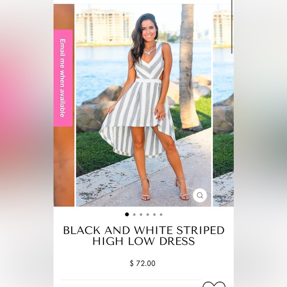 Women’s Size Small High Low Cut Out Vacation Dress Honeymoon White Gray - Picture 2 of 15